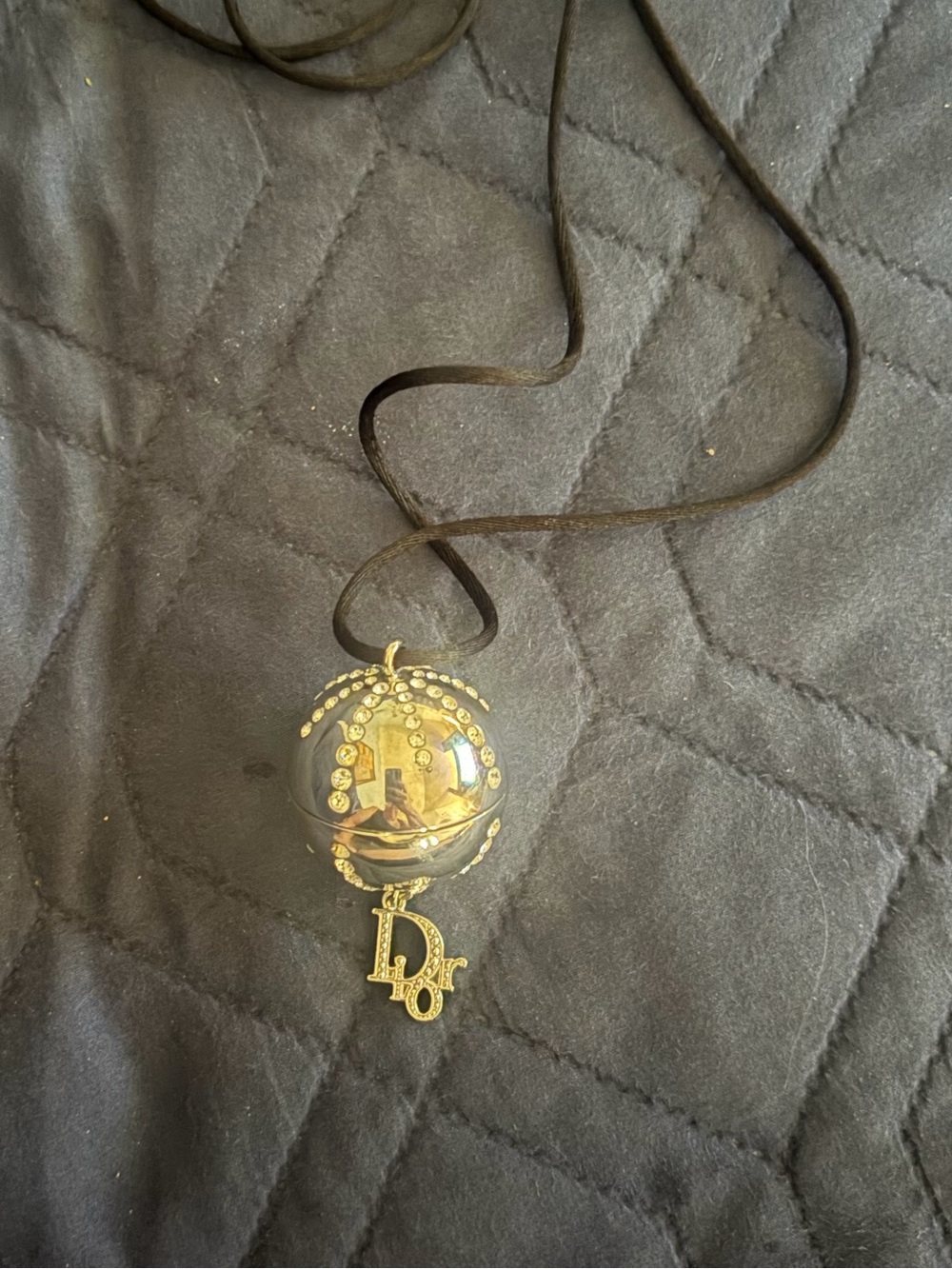 Christian Dior disco globe pendant